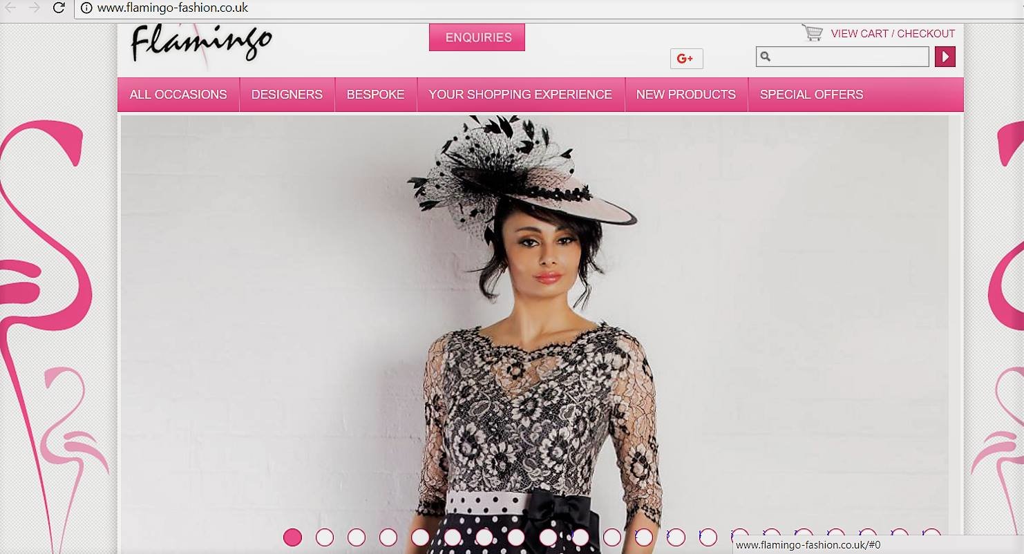 Brand : Luis Civit On the Homepages of : http://www.flamingo-fashion.co.uk/ http://www.chameleonbride.co.uk/ https://silksofcheltenham.co.uk/ http://lynchfashions.com/ http://ladyg.co.uk/ http://www.marthav.co.uk/portfolio/luis-civit/