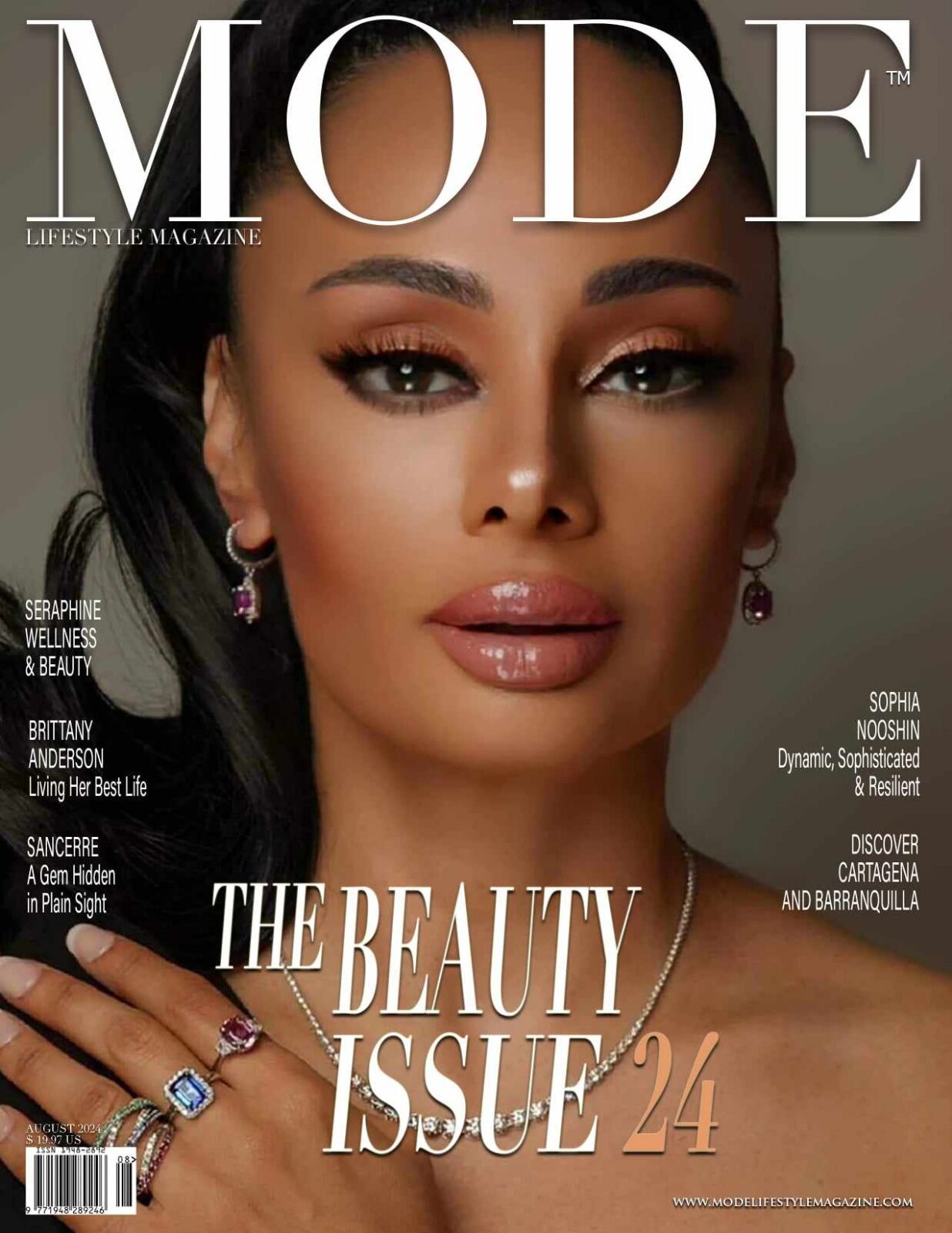 Cover for Mode Lifestyle Magazine