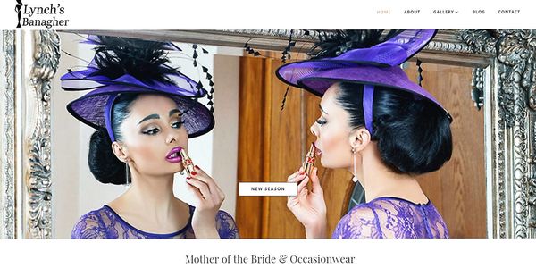 On the Homepage Of 'Lynch's Banagher' Boutique