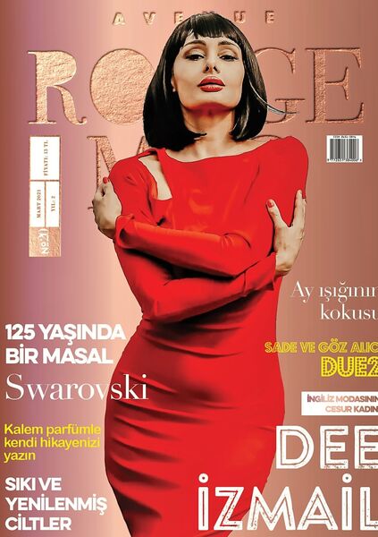 Cover For 'Avenue Rouge' magazine