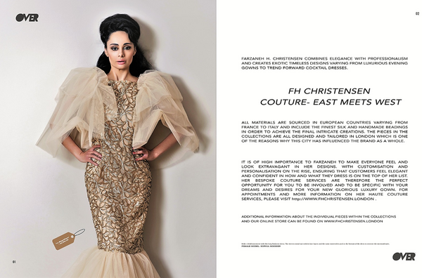 Over Magazine - FH Christensen Couture