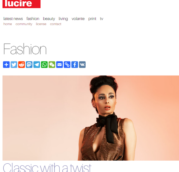 Lucire Magazine