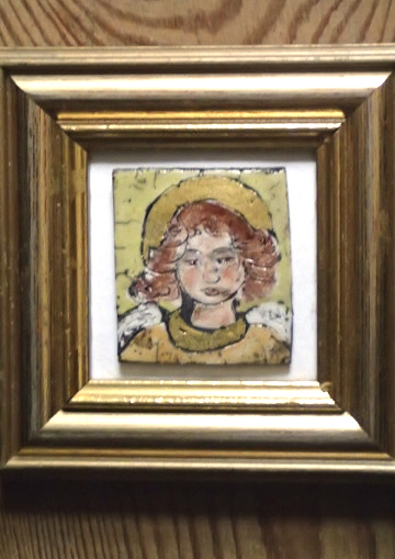 15 framed angel Iris Davies