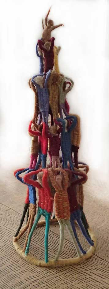 Acrobats by Tadek Beutlich
