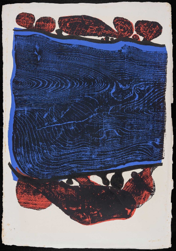 Beutlich River 3 block print