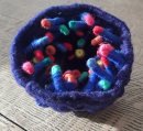 'Germination' by Tadek Beutlich wool esparto grass freewarp tapestry