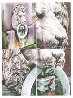 On The Brink watercolour by Liz Hankins