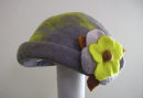 Felt hat by Angela Dewar