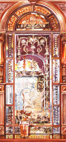 'Reflections' watercolour by Liz Hankins