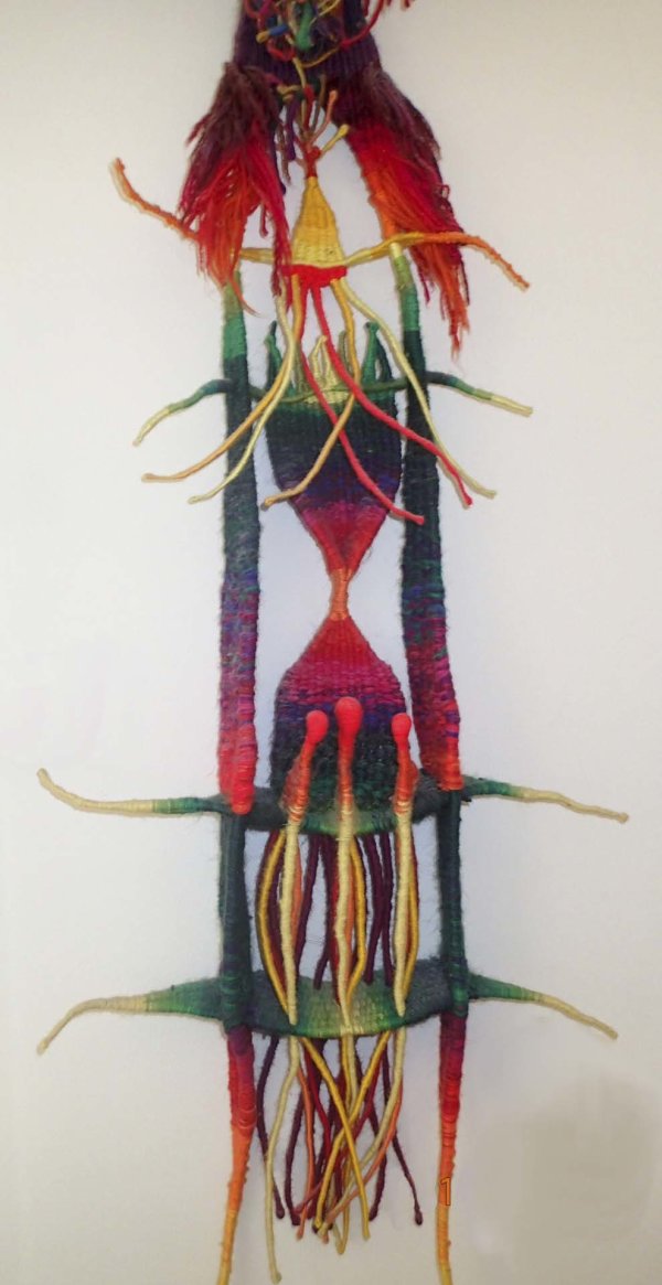 'Vertical Shape 3' (detail) by Tadek Beutlich