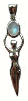 Moon Goddess pendant