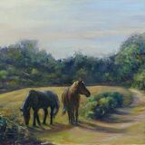 Evening Light Picket Post