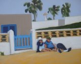 Gatecrasher Gatecrasher - Sue Ransley Oil Acrylic paintings