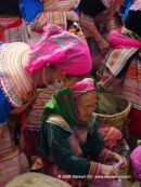 Flower Hmong Women