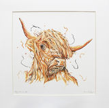 Hairy Hamish Limited Edition Mounted Prints and Cards