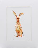 Listening Hare Limited Edition Prints and Cards