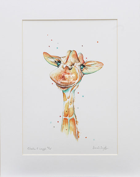 G'raffin A Laugh Limited Edition Mounted Prints and Cards