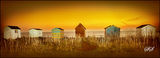 Kingsdown Beach Huts at Sunrise