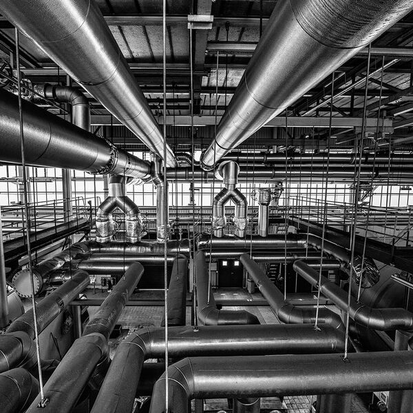 steve-shelley-ssshoot-covid-lockdown-010 factory boiler room pipework during urban exploration