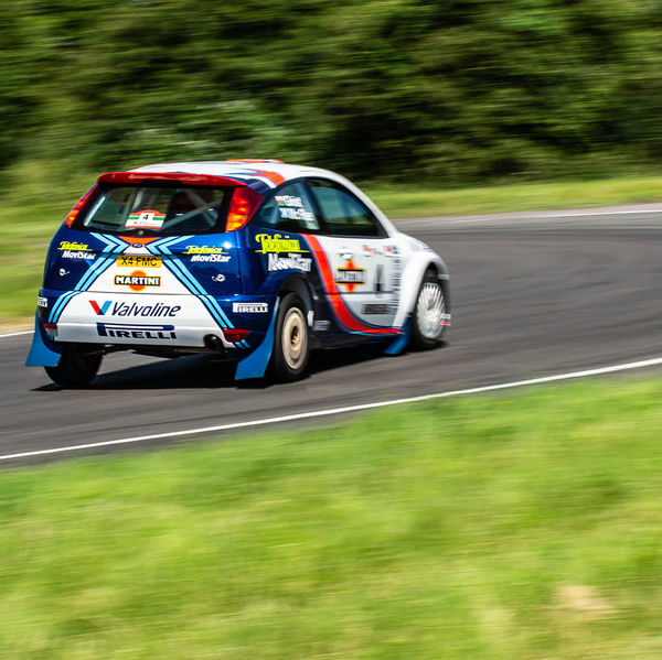 6R4.net Track Day 2019, Curborough Sprint Course, #09 Colin McRae Ford Focus rally car at 6R4.net Curborough track day