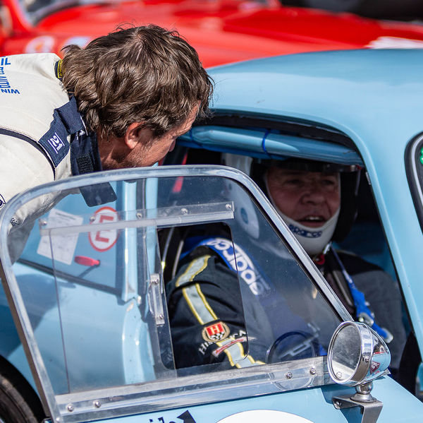 Classic Nostalgia 2019, Shelsley Walsh Hill Climb, #59 classic car racing drivers discussing their runs up shelsley walsh hill