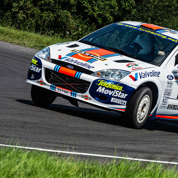 6R4.net Track Day 2019, Curborough Sprint Course, #10 Colin McRae Ford Focus rally car at 6R4.net Curborough track day