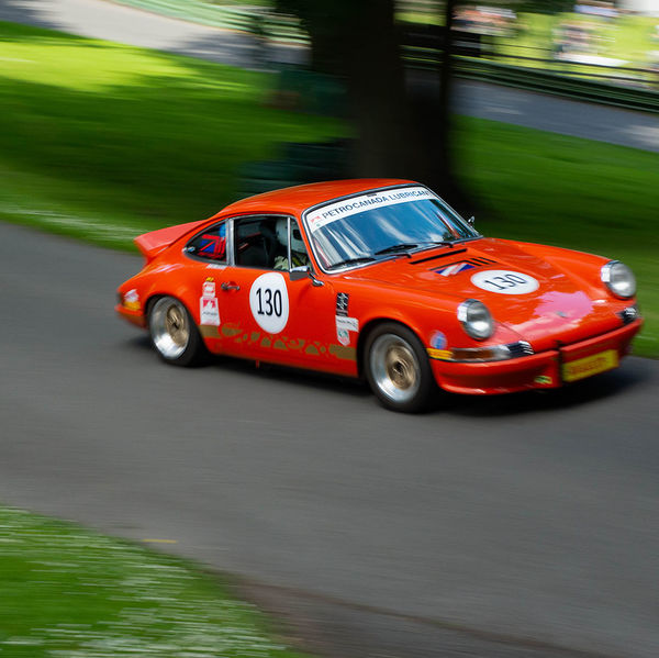 Porsche at Prescott 2019, #42 classic red porsche 911 at speed during the porsche at prescott hill climb event