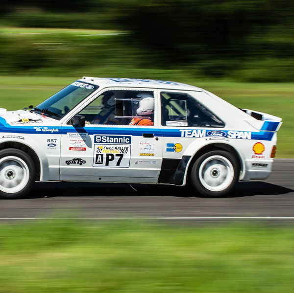 6R4.net Track Day 2019, Curborough Sprint Course, #27 Ford Escort RS1700 rally car at 6R4.net Curborough track day