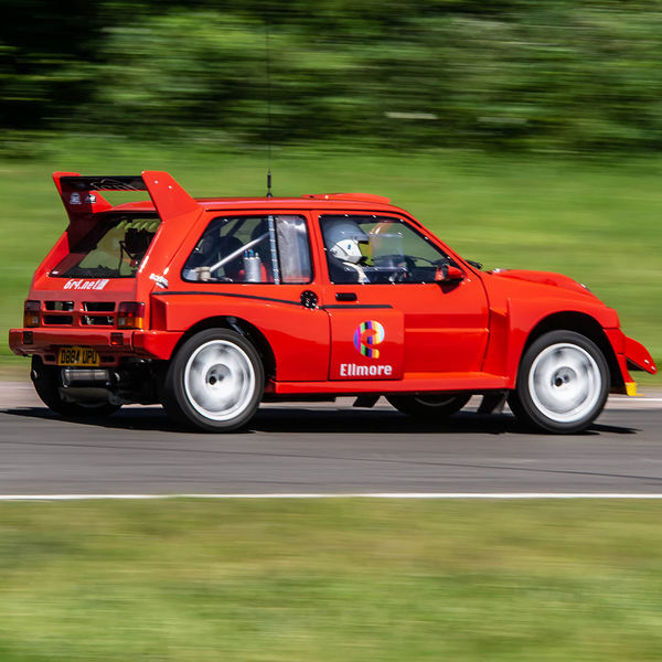 6R4.net Track Day 2019, Curborough Sprint Course, #12 Austin Metro 6R4 rally car at 6R4.net Curborough track day