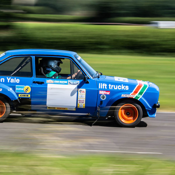 6R4.net Track Day 2019, Curborough Sprint Course, #43 Ford Escort RS2000 rally car at 6R4.net Curborough track day