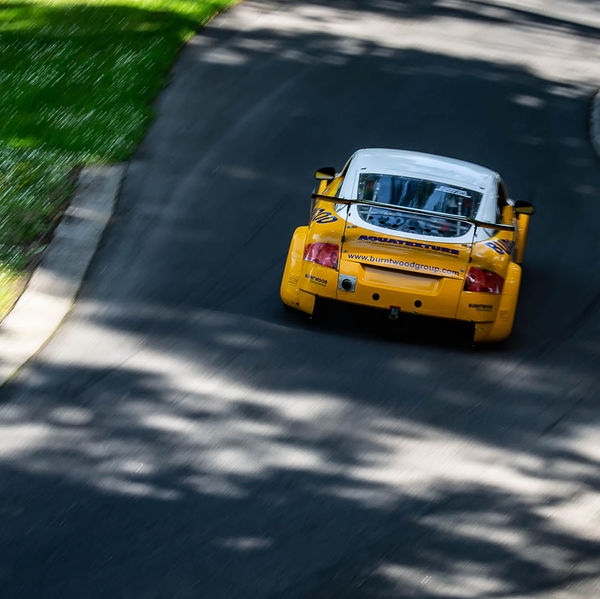 Porsche at Prescott 2019, #67 burntwood group audi tt at speed during the porsche at prescott hill climb event