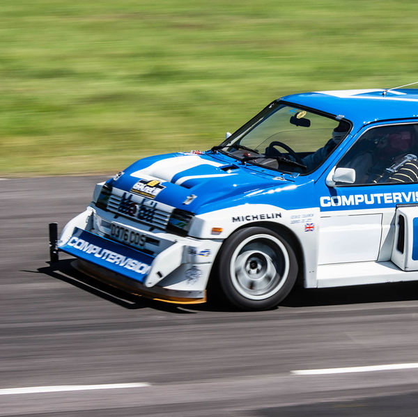 6R4.net Track Day 2019, Curborough Sprint Course, #17 Computervision Austin Metro 6R4 rally car at 6R4.net Curborough track day
