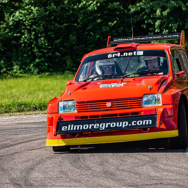 6R4.net Track Day 2019, Curborough Sprint Course, #14 Austin Metro 6R4 rally car at 6R4.net Curborough track day