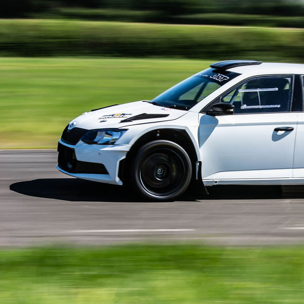 6R4.net Track Day 2019, Curborough Sprint Course, #36 TEG Sport 'Skodaru' rally car testing at 6R4.net Curborough track day