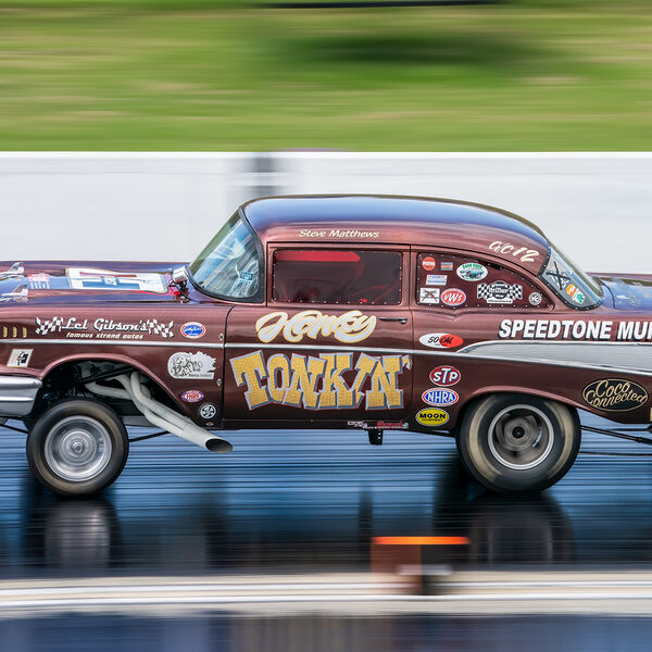 steve-shelley-ssshoot-covid-lockdown-019 american classic car at the santa pod nostalgia drag racing event 2020