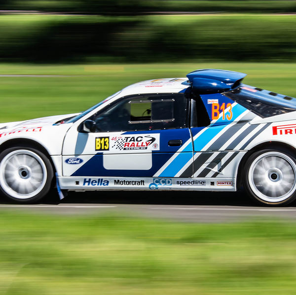 6R4.net Track Day 2019, Curborough Sprint Course, #30 Ford RS200 Group B rally car at 6R4.net Curborough track day