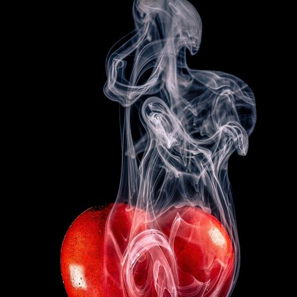 steve-shelley-ssshoot-covid-lockdown-053 red heart with smoke swirls