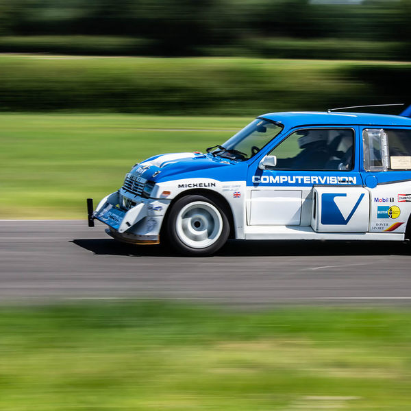 6R4.net Track Day 2019, Curborough Sprint Course, #16 Austin Metro 6R4 rally car at 6R4.net Curborough track day