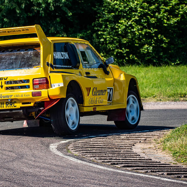 6R4.net Track Day 2019, Curborough Sprint Course, #06 Austin Metro 6R4 rally car at 6R4.net Curborough track day