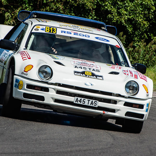 6R4.net Track Day 2019, Curborough Sprint Course, #28 Ford RS200 Group B rally car at 6R4.net Curborough track day
