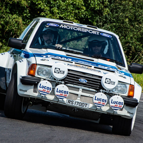 6R4.net Track Day 2019, Curborough Sprint Course, #25 Ford Escort RS1700 rally car at 6R4.net Curborough track day