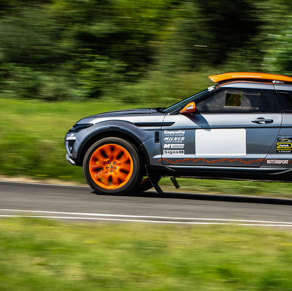 6R4.net Track Day 2019, Curborough Sprint Course, #45 Milner LRM-1 rally car at 6R4.net Curborough track day