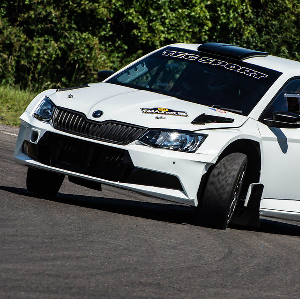 6R4.net Track Day 2019, Curborough Sprint Course, #37 TEG Sport 'Skodaru' rally car testing at 6R4.net Curborough track day