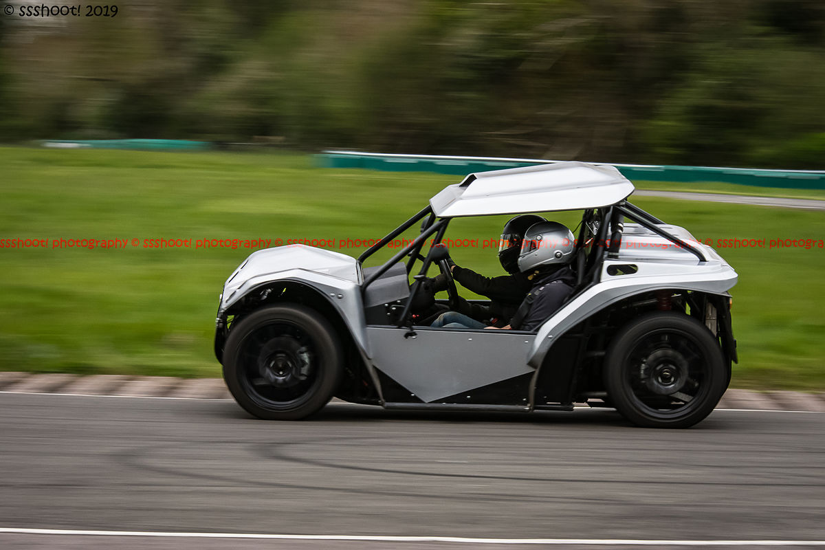 Walker-Adams buggy taking the hairpin at speed on Curborough Sprint Course