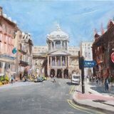 <em> Liverpool Painting No.132, Town Hall. </em> 7x13 ins £350