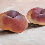 <em>Two Peaches</em> 4x6ins £85
