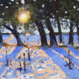 <em> Liverpool Painting No.104. St. James Gardens.</em> 6x8ins £100