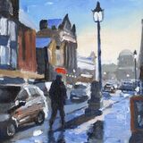 <em> Liverpool Painting No.105. Berry Street. </em> 5.5 x 7.5 ins £100