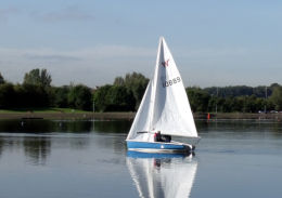 Yacht At Strathclyde Park