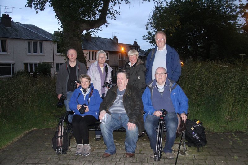 Alba members enjoy a summer night outing in Edinburgh